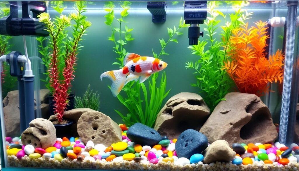 betta fish tank setup