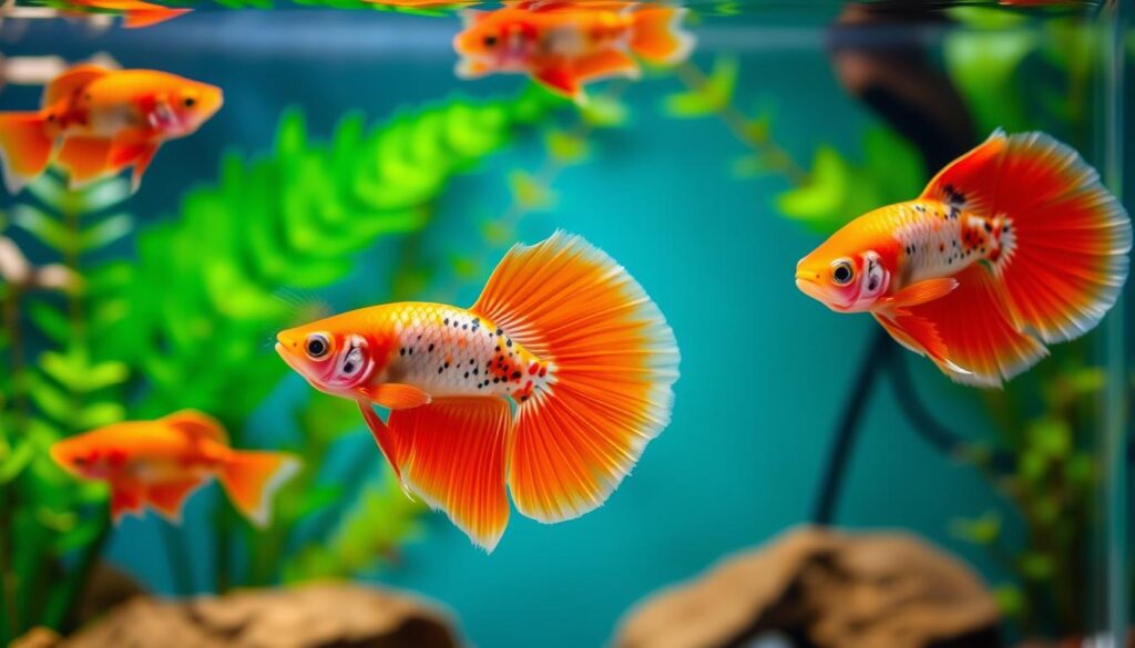 tangerine koi betta fish breeding