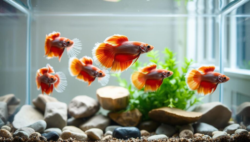 5 gallon tank female bettas