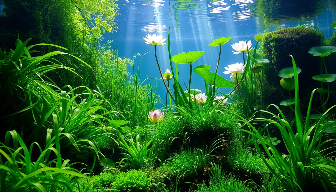 Plants In An Aquarium