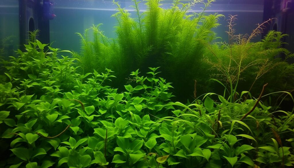 aquarium plant overcrowding