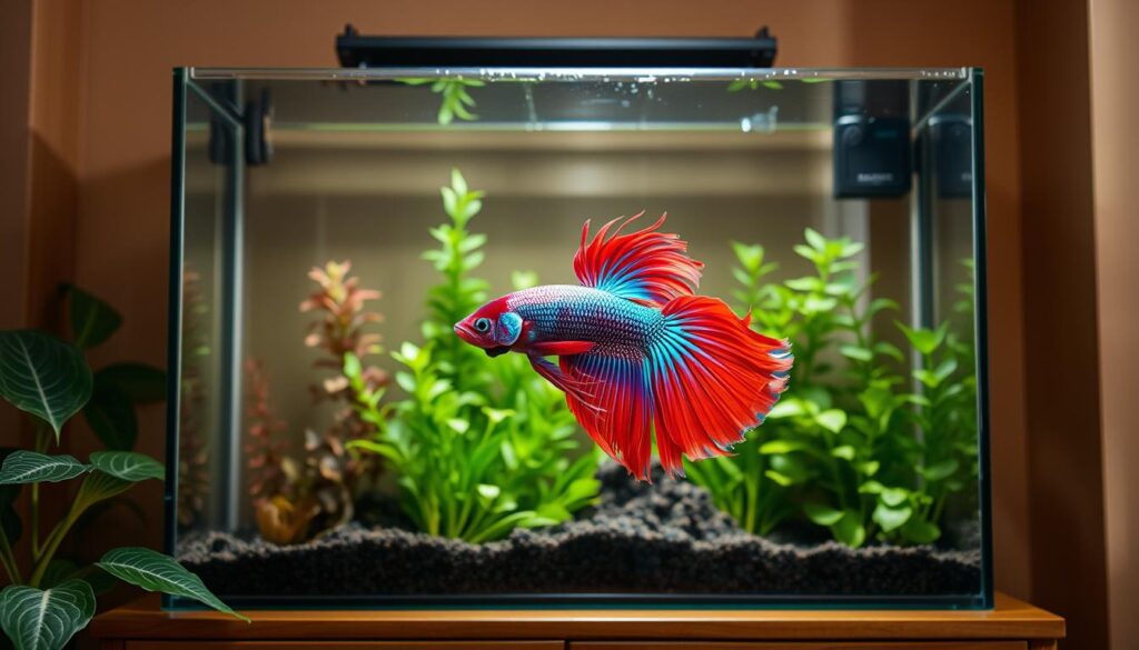 betta fish minimum tank size