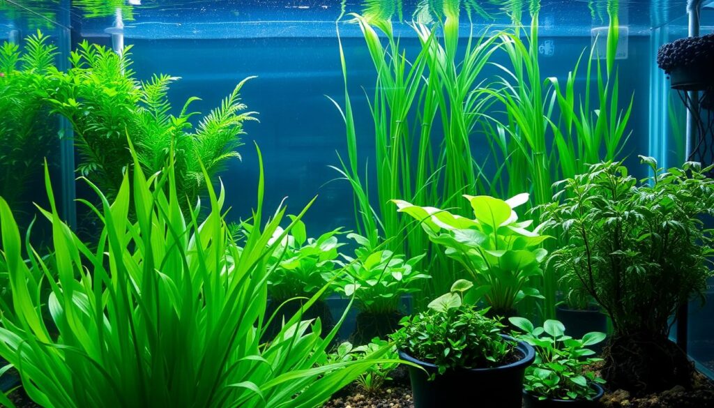 choosing aquarium plants for tank size
