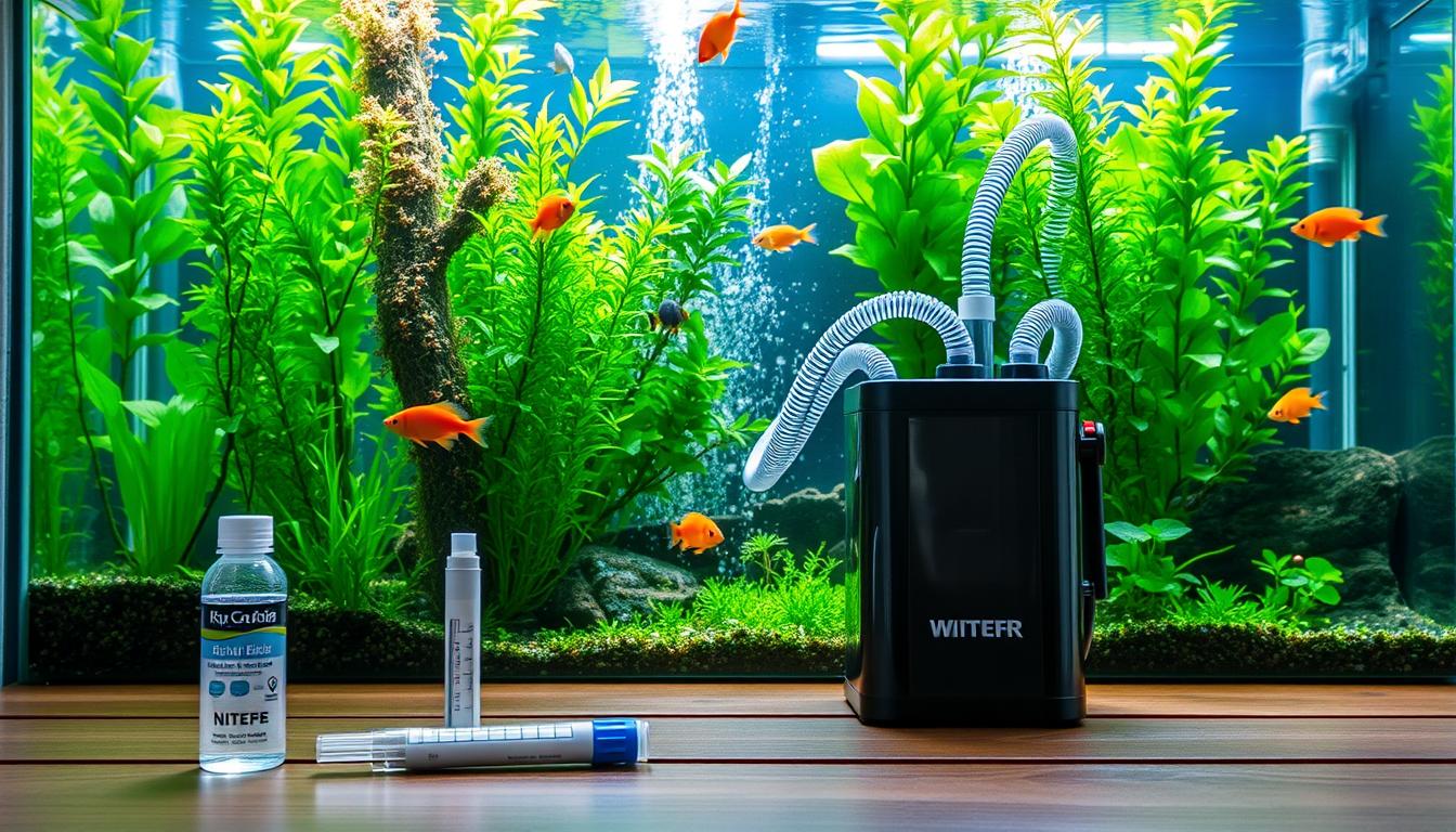 how to lower nitrate in freshwater aquarium​