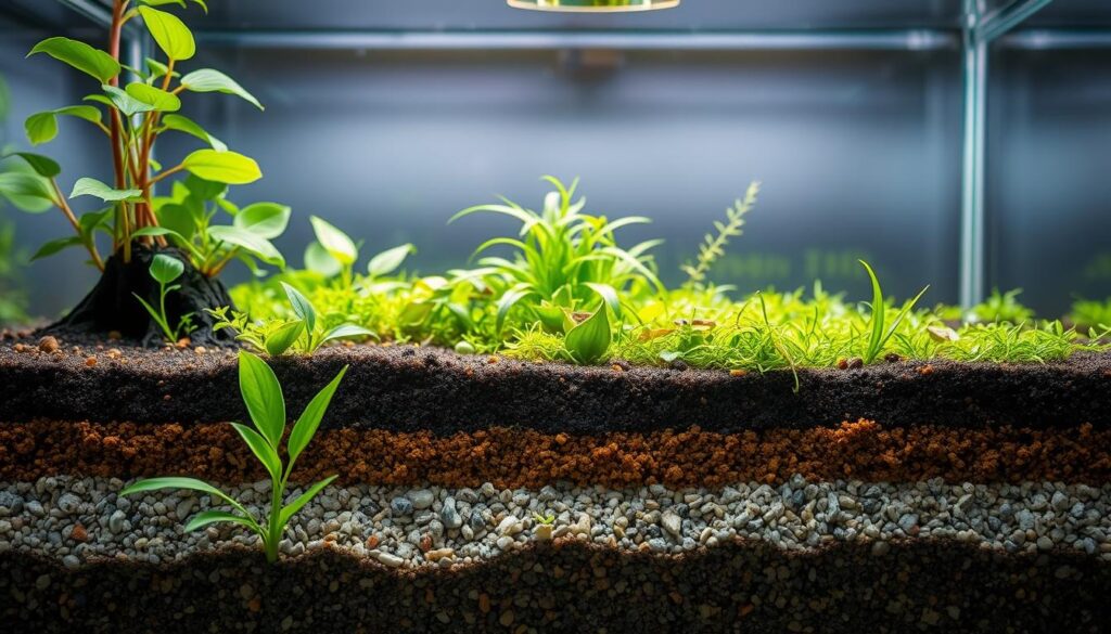 ideal planted aquarium substrate