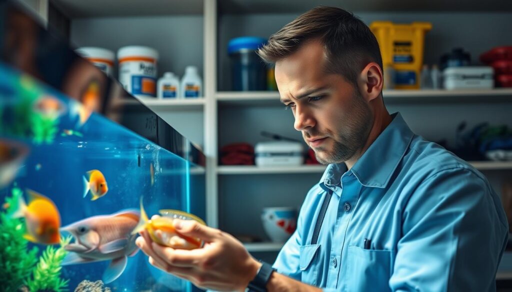 professional fish tank service