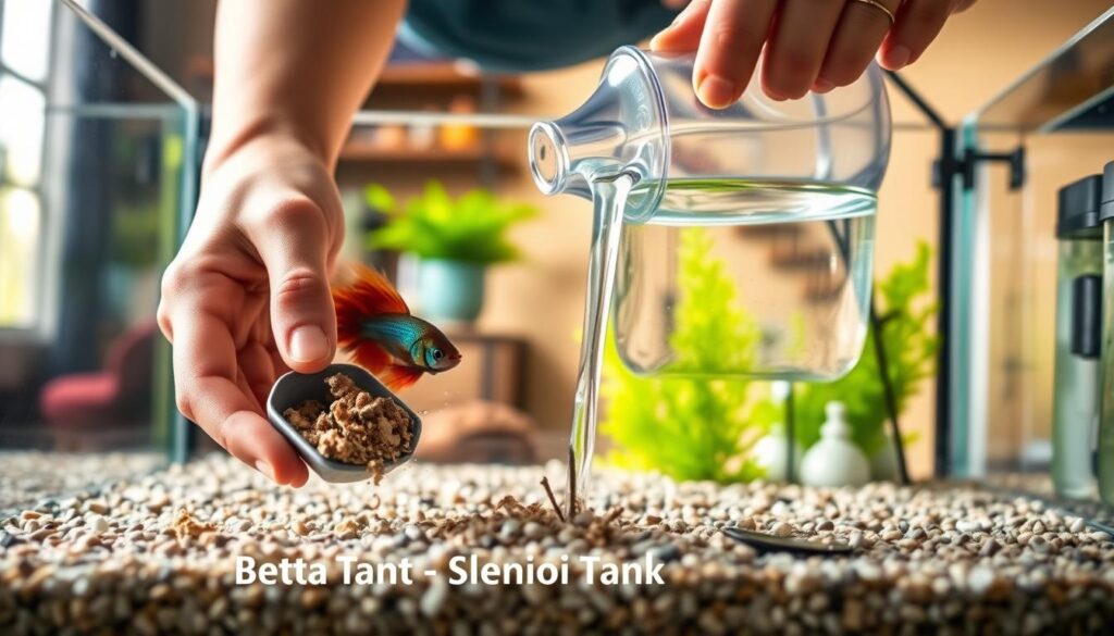 proper betta tank cleaning process