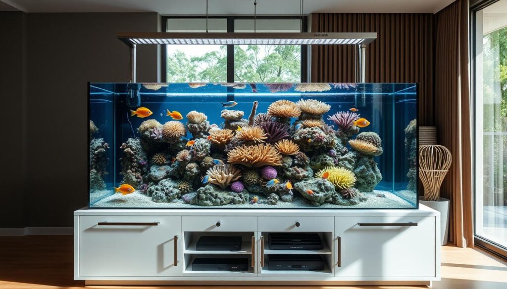 saltwater aquarium setup