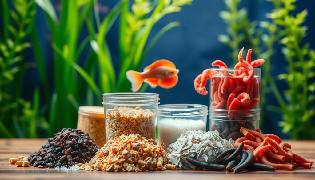 types of betta fish food