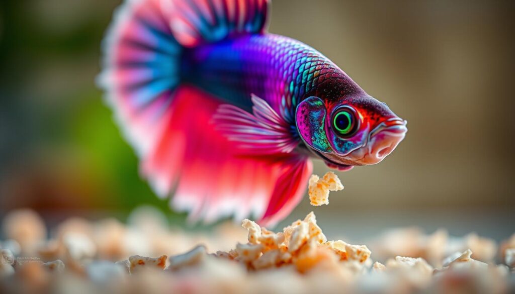Betta Fish Feeding