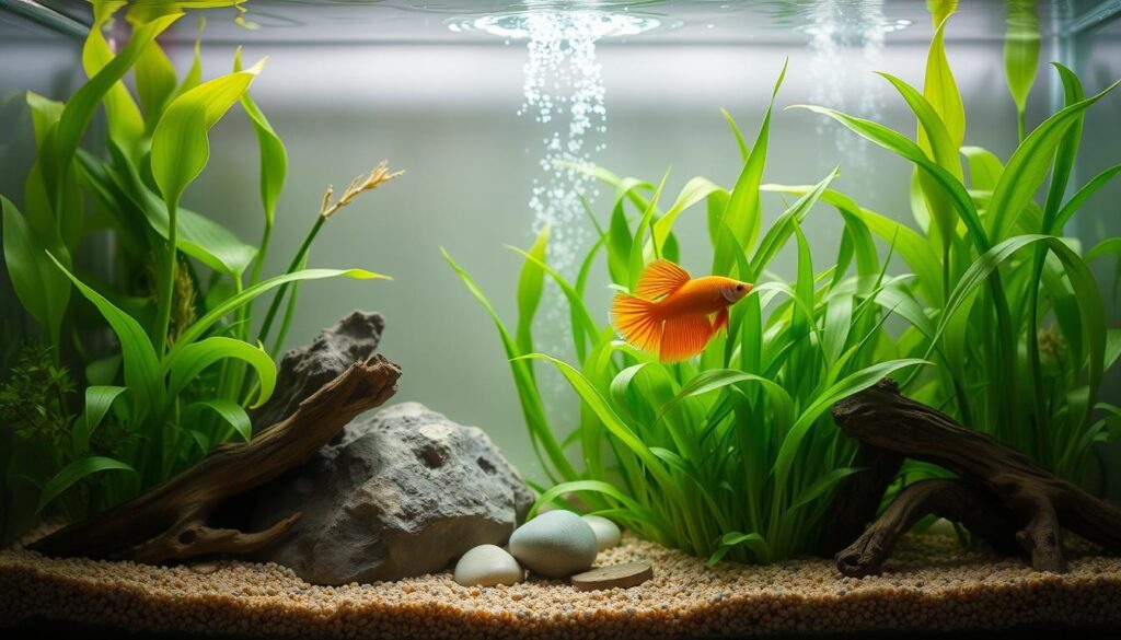 Betta Fish Tank Setup