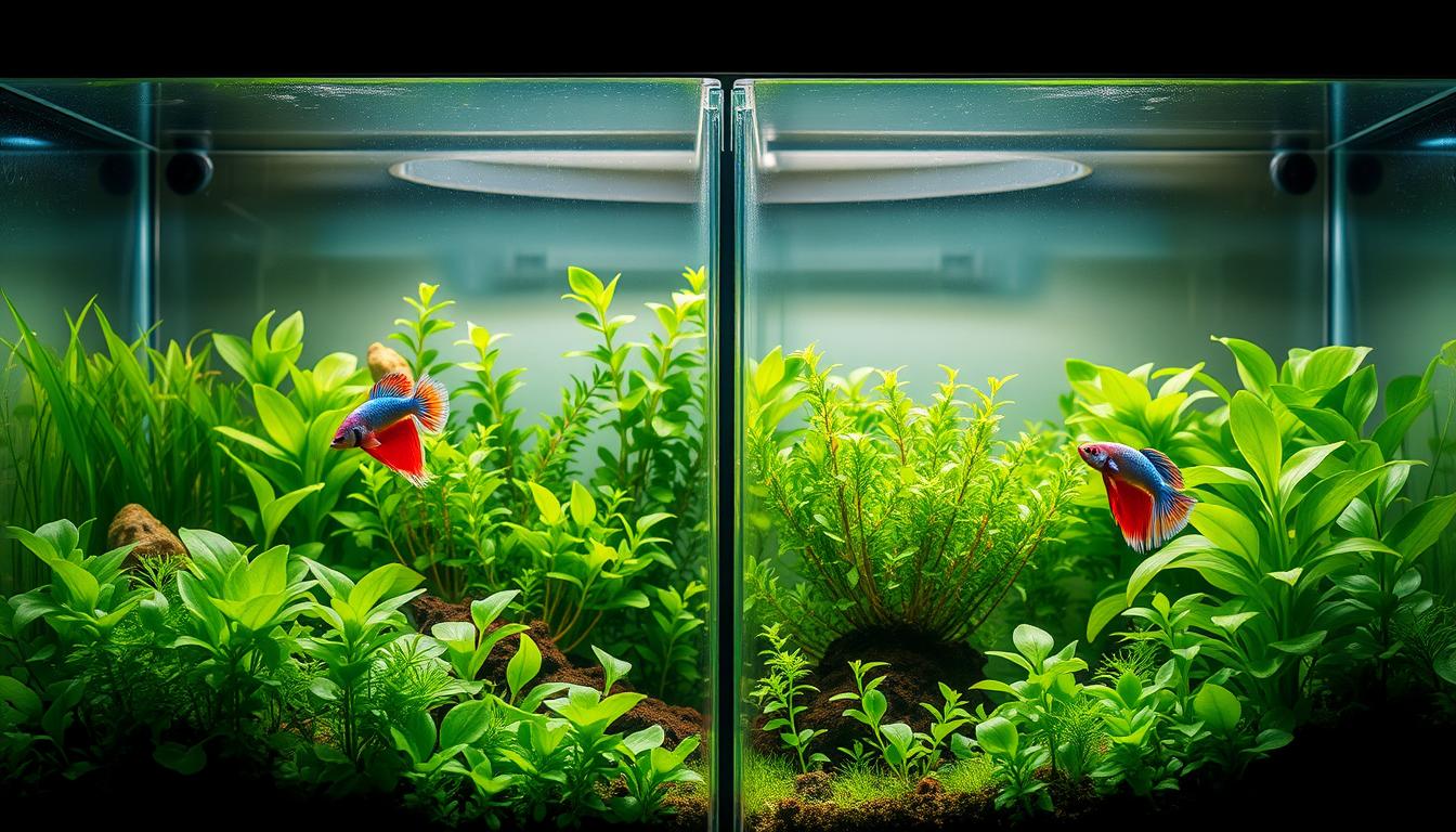 betta fish divided tank