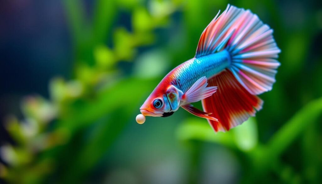 betta fish feeding techniques