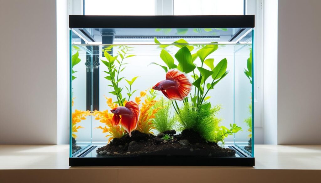 betta fish tank dimensions