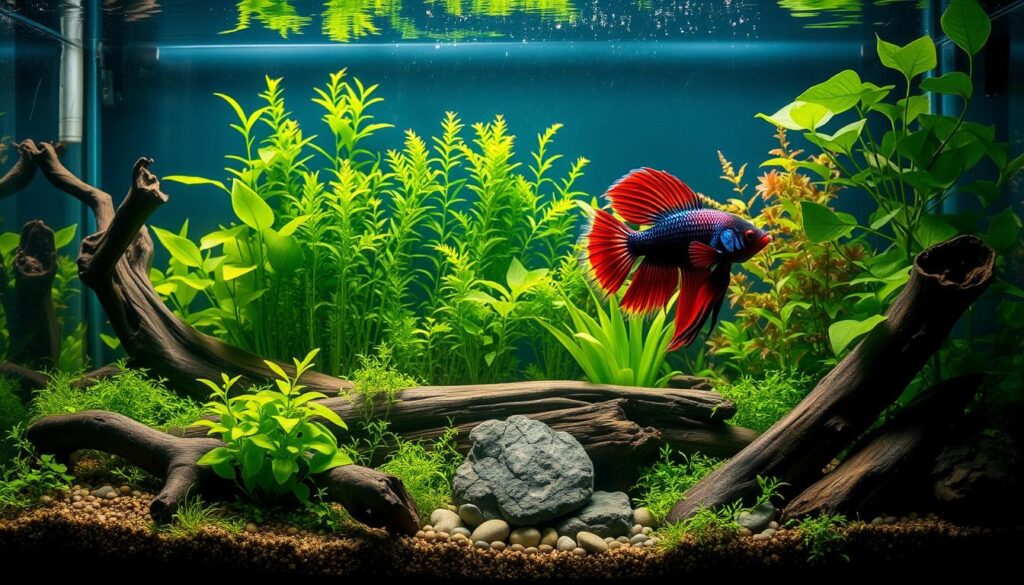 betta fish tank setup