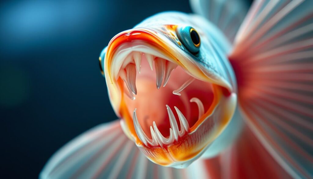 betta fish teeth