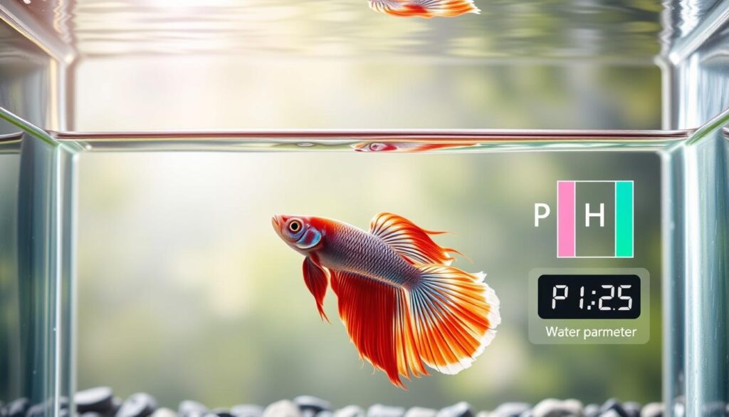 betta fish water parameters pH balance