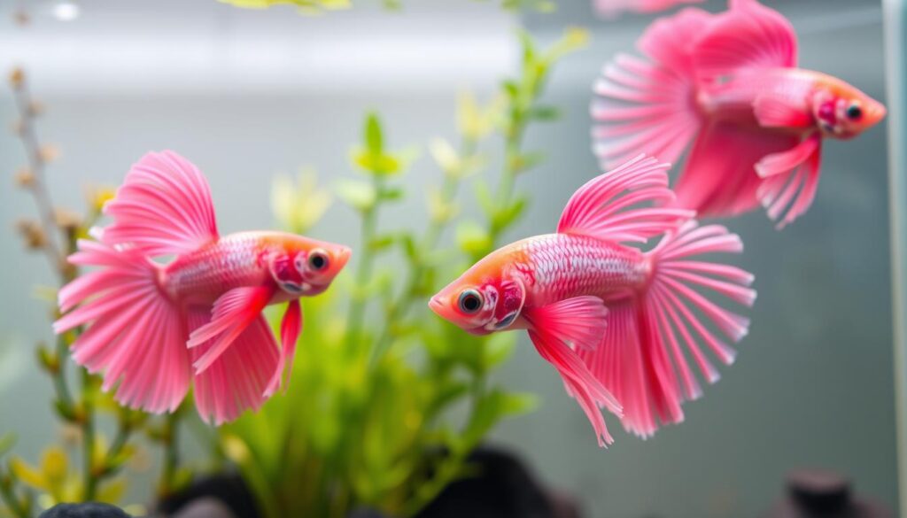 pink betta fish colors