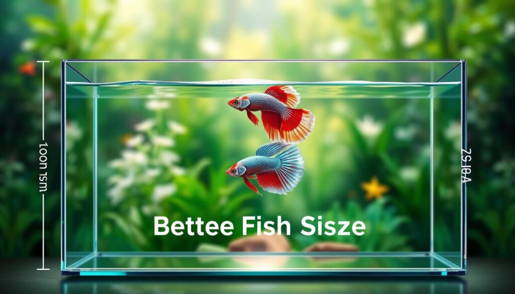 recommended tank size for betta fish