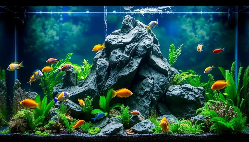75 gallon Marineland aquarium setup