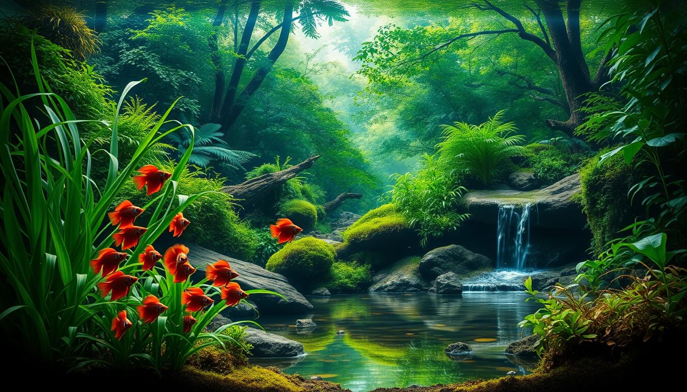 betta fish natural habitat tank