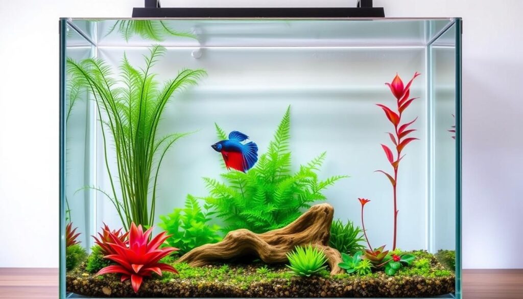 betta fish tank setup