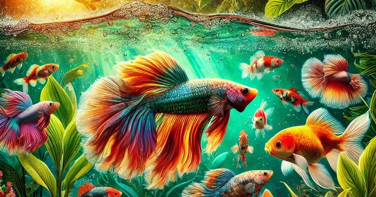 Can You Put Betta Fish with Koi Fish? Understanding Compatibility, Tank Conditions, and Potential Risks
