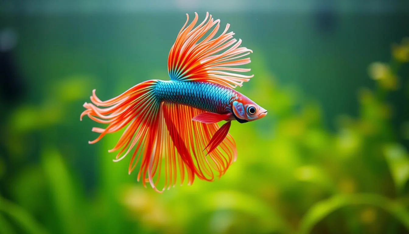 fin rot veiltail betta​